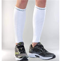 Zensah Sleeve Compression Leg White Size Large/X-Large 1/Pr - 6055-101-02