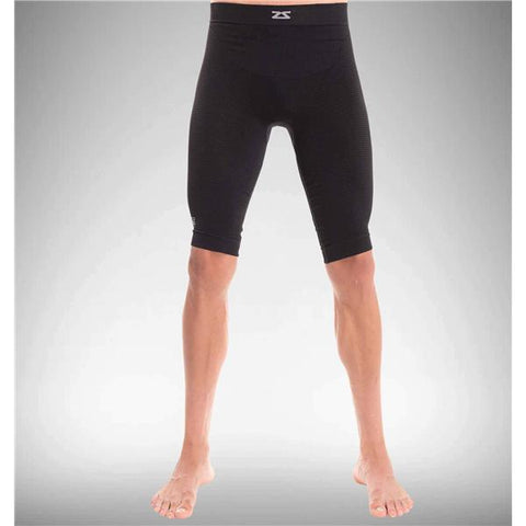 Zensah Shorts High Compression Above Knee Unisex Black Size Small/Medium Each - 7200-100-01