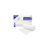 Dukal Corporation Bandage 4"x5yd Gauze Cotton Roll White LF Sterile 12/Pk, 8 PK/CA - 454