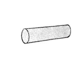 Profex Medical Products Bolster Surgical Roll Black Vinyl Cover Each - 197B
