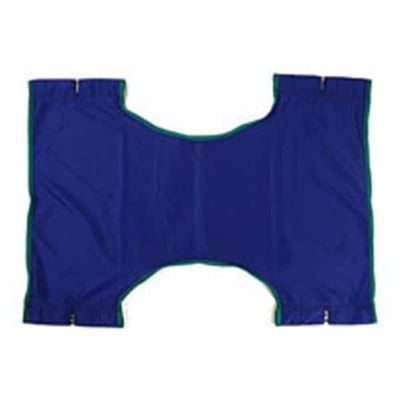 Invacare Sling Patient Lift Reliant Standard/1-Piece Upper Body Poly Sld 40.5x29" Blue Each - 9042