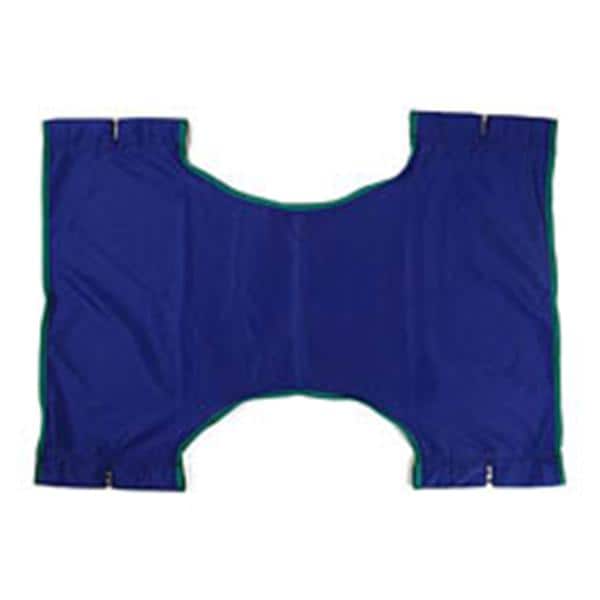 Invacare Sling Patient Lift Reliant Standard/1-Piece Upper Body Poly Sld 40.5x29" Blue Each - 9042