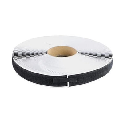 Fabrication Enterprises Hook Strapping Rolyan Velcro 1"x25yd Black Size Standard Each - 24-7010BLK