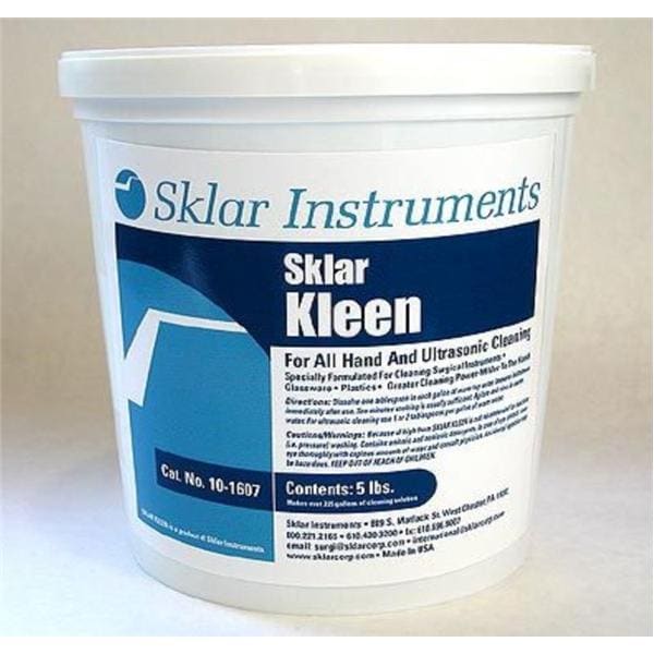 Sklar Instruments Detergent Enzymatic Powder Sklar-Kleen 5 Lb Each - 10-1607