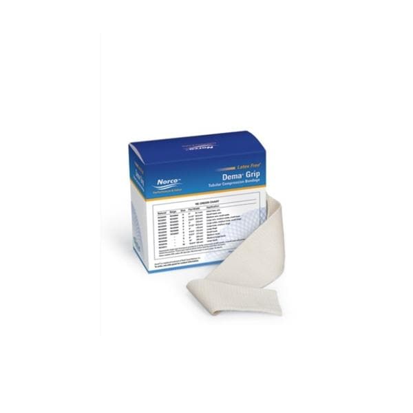 Northcoast Medical, Inc Stockinette Compression Dema Grip Cotton/Elastic 4"x33' Natural LF Size F Each - NC42505