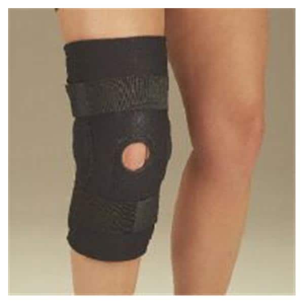 Deroyal Industries Inc Support Compression Deluxe Adult Knee 1/4" Neoprene Black Size 3X-Large Each - NE7722-77