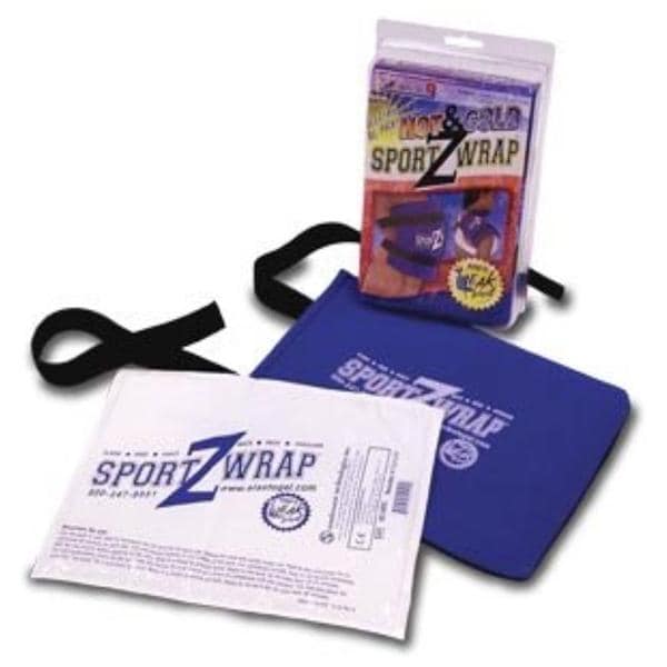 Southwest Technologies Wrap Hot/Cold Therapy Elasto-Gel/Sports Z Universal Elastic Blue Each - EG2500