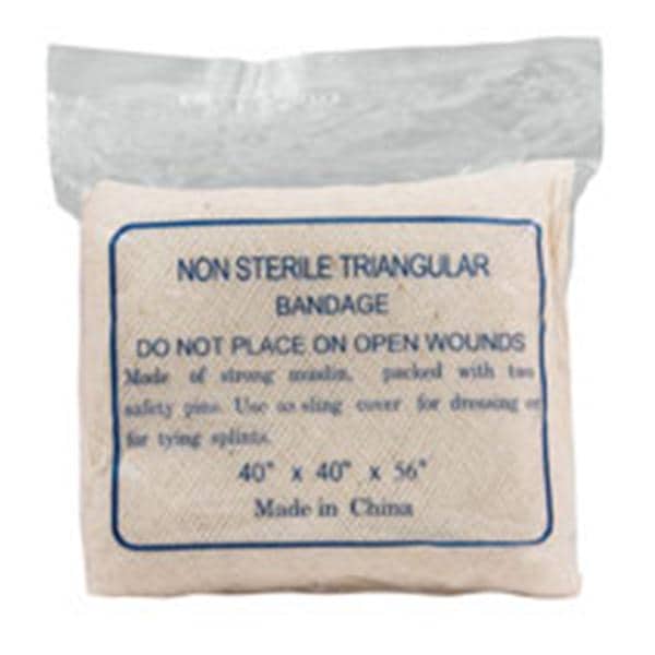 Dukal Corporation Bandage Triangle Gauze 40x40x56" White Not Made With Natural Rubber Latex Each, 240 Each/CA - CTB40