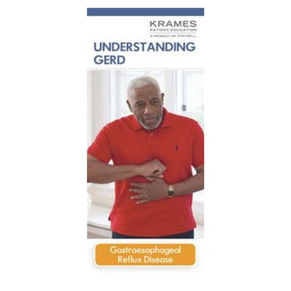 Krames Communications Brochure Educational Understanding GERD English 50/Package - 940347