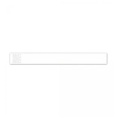 Precision Dynamics Corp. Wristband Identification Short Stay Tvk White Adlt 6Ln/Imprnt/WrtOn/Lbl 1000/Ca - 3000-11-PDR