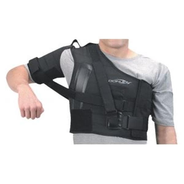 DJO, Inc Stabilizer Brace DonJoy Adult Shoulder Polyester Lycra Black Size 2X-Large Each - 11-1101-6-06000