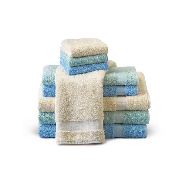 Medline Industries Inc Towel Hand 16x27" Light Blue 10Dz/Ca - MDTHT6B30BLUZ