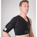 DJO, Inc Stabilizer Immobilizer Sully Adult Shoulder Black Size Large Each - 11-0525-4