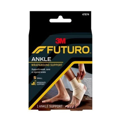 3M Consumer Health Care Support Sleeve Futuro Ank Breathable Material Beige Sz Lg 9-10" Universal 12/Ca - 47876EN