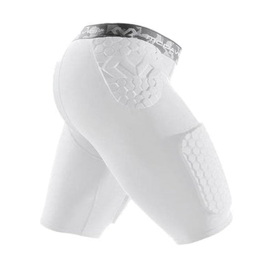 Shock Doctor Inc Shorts Compression Hexpad Thudd Men White Size X-Large Each - MD737-02-35
