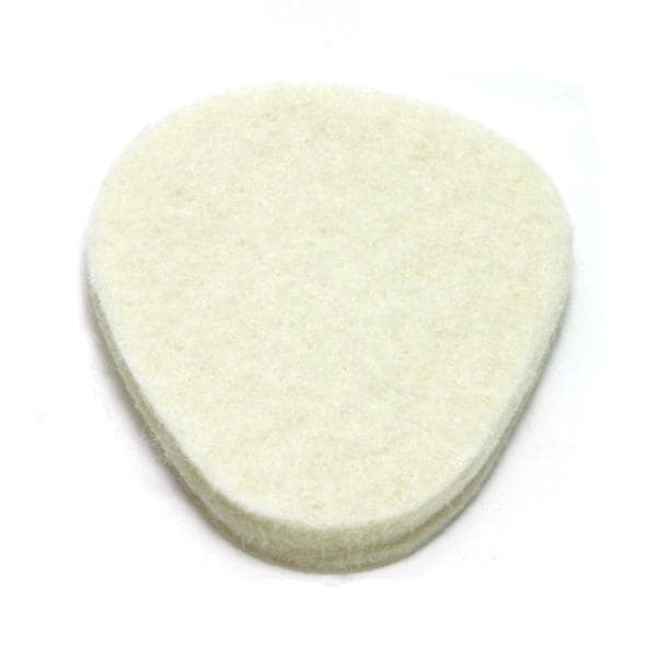 Econoline Products, Inc Pad Orthopedic Metatarsal Skived Foam 2.75x2.25" 1/4" Thick White 100/Pk - 1008004