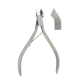 Miltex Nipper Tissue Vantage 4-1/2" Convex Jaw Single Spring Stainless Steel Each - Integra Miltex - V940250
