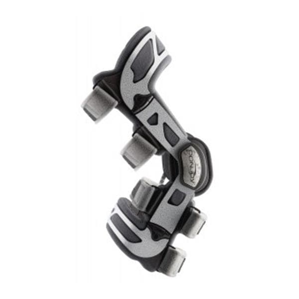 DJO, Inc Brace OA Nano Adult Knee Malleable Magnesium Gray Size X-Small Left Each - 11-1217-1