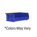 Akro Bin Storage AkroBins 10-7/8x16-1/2x5" Blue Polymer With Label Holder 6/Box - Mils - 30255BLUE