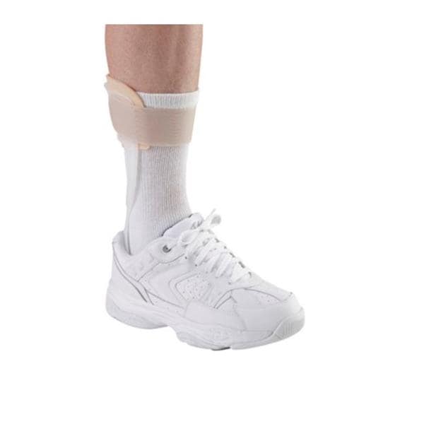 Ossur America Brace Orthosis AFO Foot/Ankle Polypropylene Beige/White Size Large 12" Right Each - Royce Medical - O-110130