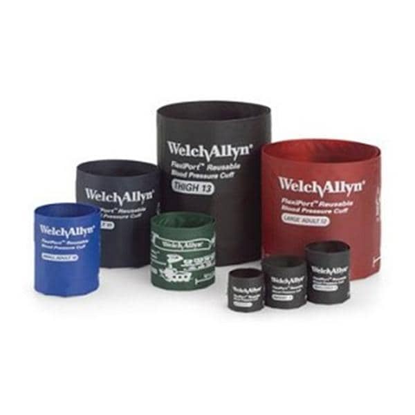 Welch Cuff Kit Blood Pressure FlexiPort Chld/Adlt 9/10/11/12 Arm Multi-Colored Eachch - Allyn - REUSE-FP-MON