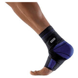 Bauerfeind USA, Inc Brace Sports Malleotrain S Ank Elastic/Knit Black/Blue Size 1 6.75-7.5" Left Each - 11000000000000