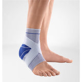 Bauerfeind USA, Inc Brace Support Malleotrain Plus Ankle Knit Titan/Blue Size 4 9-9.75" Right Each - 11000000000000