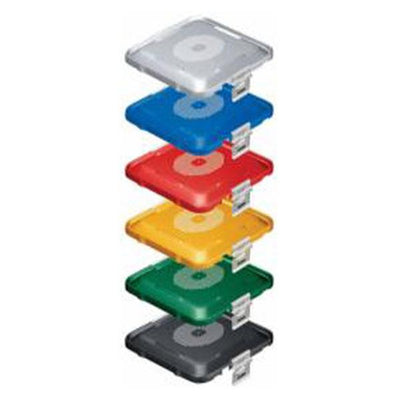 Miltex Lid Sterilization Container 3/4 Size Each - Integra Miltex - 750520