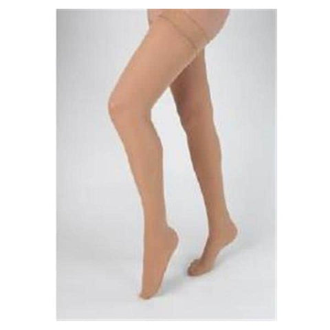 Carolon Company Stocking Compression Thigh High Beige Size Size B Universal 1/Pr - 211212