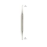 Derron Surgical Instruments Curette Podiatry Excavator 5-3/4" 1.5/2.5mm Tip Stainless Steel With Hole Each - 42-86/1-3