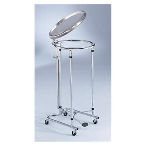 Blickman Industries Hamper Laundry Stainless Steel Round 19-5/8x35" Silver Each - 092777420P