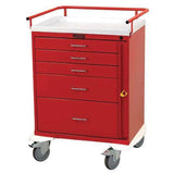 Harloff Manufacturing Cart Emergency 5 Drawer Each - 6330