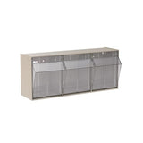 Akro Bin Storage Tiltview 6-3/4x23-5/8x8-3/16" Stone Plastic Eachch - Mils - 06704