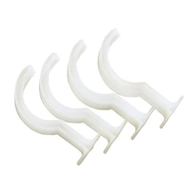 Graham Airway Oral Berman Adult Size 4 90mm Medium White 12/Pk - Field/Everest &Jennings - 3786-12#4