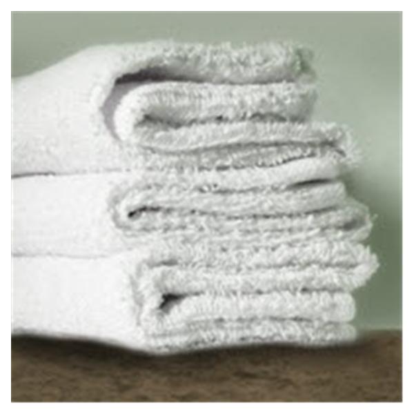 Calderon Textiles Inc Washcloth Hand 12x12" Cotton White 12x5/Pk, 40 PK/CA - 1021-75