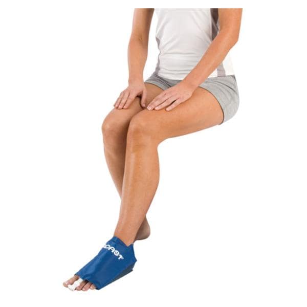 Aircast Sleeve Cold/Compression Cryo/Cuff Foot Blue Size Medium 9-13" Universal Each - 10C01
