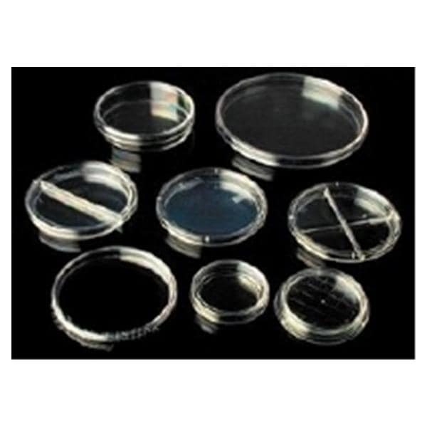 Parter Medical Products Petri Dish Monoplate 100x15mm 500/Ca - 3301