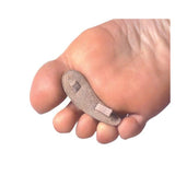 Pedifix, Inc Crest Pad Deluxe Hammer Toe Suede Beige Size X-Large Left 3/Pk - 8154A-XLL
