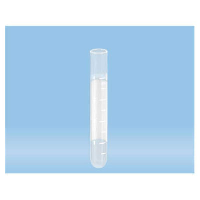 Sarstedt, Inc Centrifuge Tube Polypropylene 5mL 12x75mm Round Bottom Non-Sterile Bag 1000/Pk - 62.526.003