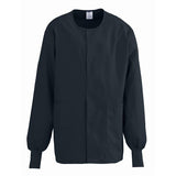 ComfortEase by Medline Jacket Warm-Up 65% Polyester / 35% Cotton ComfortEase Womens Black 4XL 2Pckt Each - 8832DKW4XL