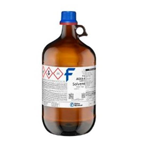 Fisher Scientific Co. Water HPLC Bottle Glass 4L Each - W54