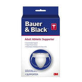 3M Consumer Health Care Supporter Athletic Regular Bauer & Black Men White Size Small 48/Ca - 202460