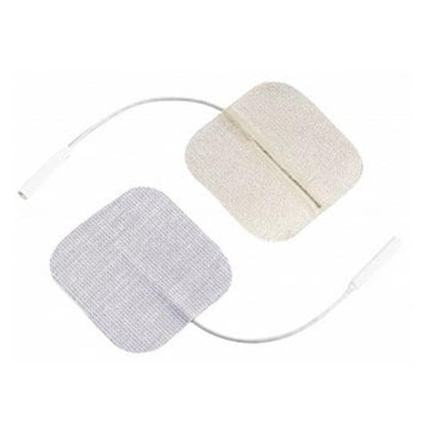 DJO, Inc Electrode Electrotherapy Dura-Stick Premium 2x2" Stainless Steel Mesh 10x4/Ca - 42174
