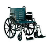 Invacare Wheelchair Transport Tracer IV 350lb Capacity Black/Chrome Full Arm Adult Each - T424RFAP