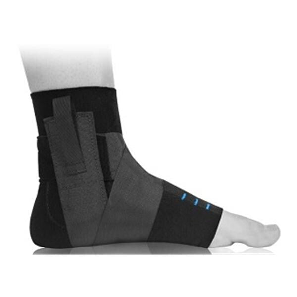 Cropper Medical Brace Support Bioskin AFTR Ank Hypoallergenic Material Black Sz 3 Md/Lg Univ Each - 5383-3