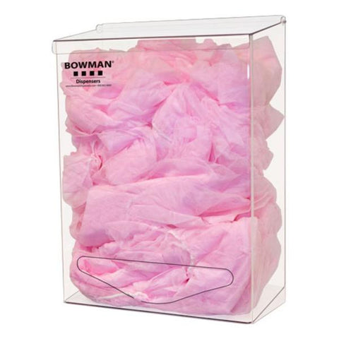 Bowman Medical Products Dispenser Bin Clear 5 53/64 in x 12 9/32 in x 17 1/32 in Each - BP-011