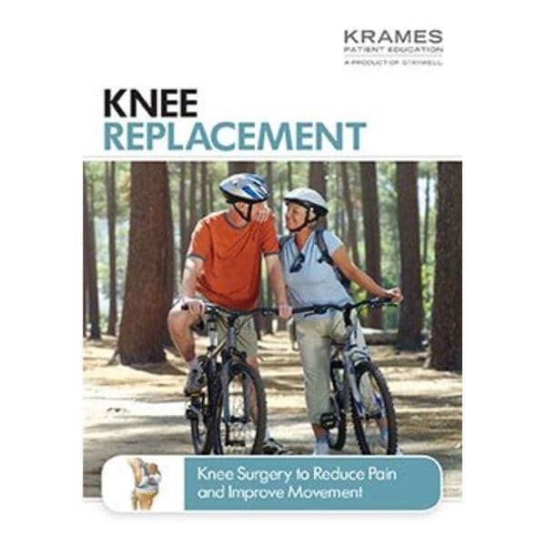 Krames Communications Booklet Educational Knee Replacement Each - 11959
