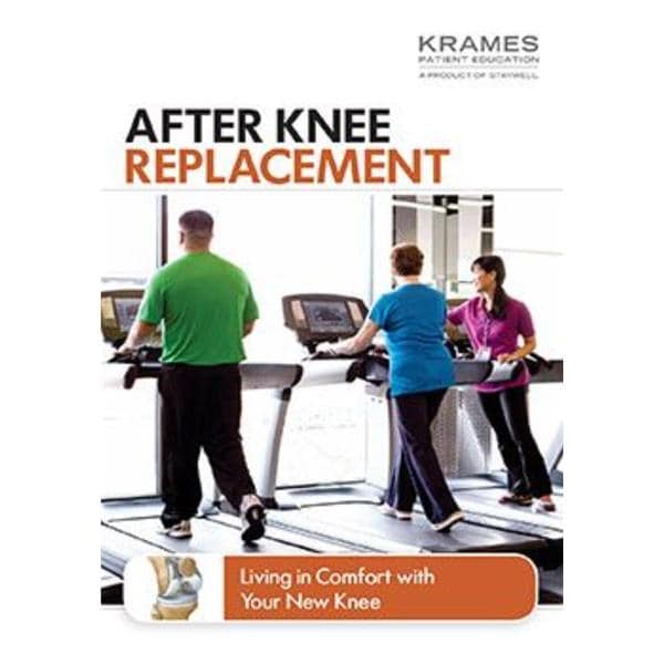 Krames Communications Booklet Educational After Knee Replacement Eachch - 11987