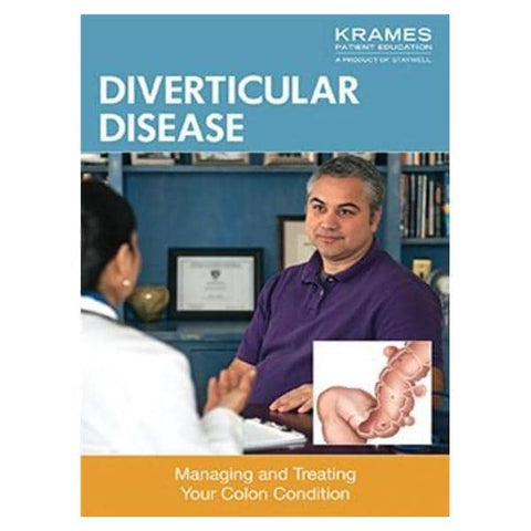 Krames Communications Booklet Educational Diverticular Disease English Eachch - 11966