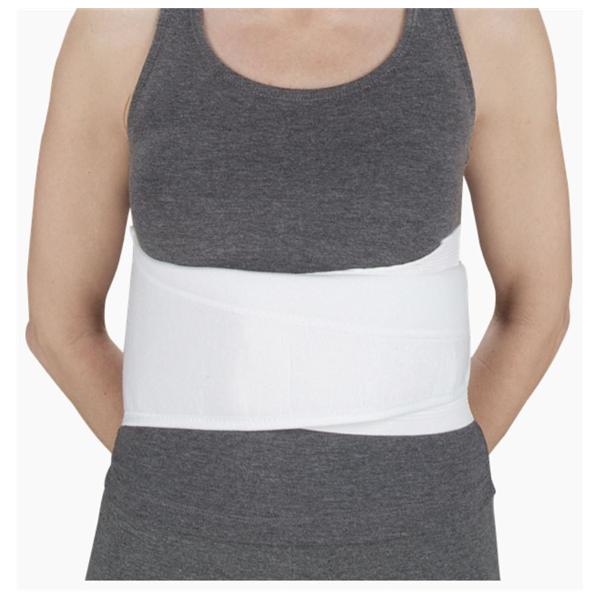 Deroyal Industries Inc Belt Adult Rib Elastic Women White Size 6" Universal 12/Ca - 13740400